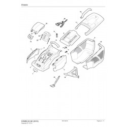Stiga Parts for Ion Battery Lawnmower COMBI 40 AE