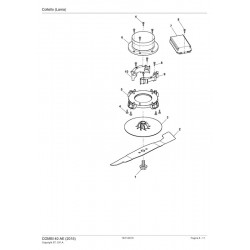 Stiga Parts for Ion Battery Lawnmower COMBI 40 AE