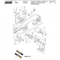Ricambi Femi per Segatrice a Nastro Stazionaria 2200 XL-8487022