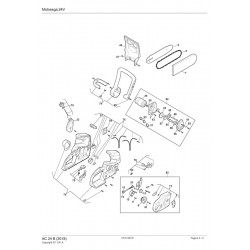 Alpina Spare Parts for Battery Chain Saw AC 24 B