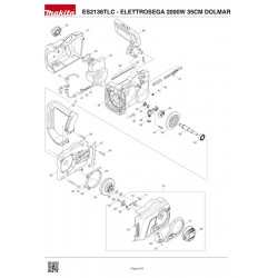 Dolmar Spare Parts for Electric Chainsaw ES2136TLC