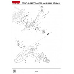 Dolmar Spare Parts for Electric Chainsaw ES34TLC