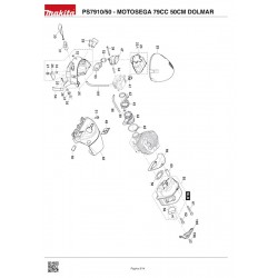 Ricambi Dolmar per Motosega a Scoppio PS7910/50