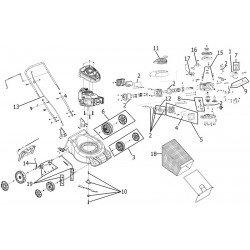 Valex Spare Parts for Engine Lawnmower TS4024