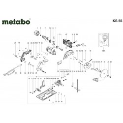 Metabo Spare Parts for Circular Saw KS 55