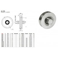 Ruota per Cancelli Scorrevoli 401/80