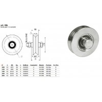 Ruota per Cancelli Scorrevoli 406/120