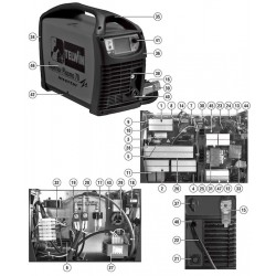 Ricambi Telwin per Taglio Plasma Superior Plasma 70 230V/400V + ACC.