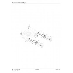 Alpina Spare Parts for Battery Lawn Mower BL 410 Li