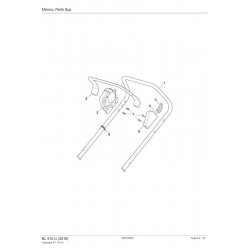 Alpina Spare Parts for Battery Lawn Mower BL 410 Li
