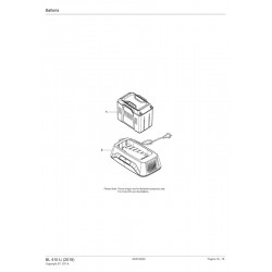 Alpina Spare Parts for Battery Lawn Mower BL 410 Li