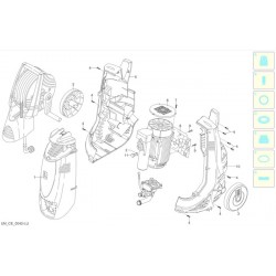 Black&Decker Spare Parts for Pressure Washer PW 2100 WHR