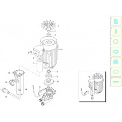 Black&Decker Spare Parts for Pressure Washer PW 2100 WHR