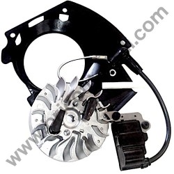Ignition Coil + Flywheel for Chainsaw Hitachi Tanaka CS33EB