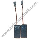 Carbon Brushes for Angle Grinder Metabo W 7-115
