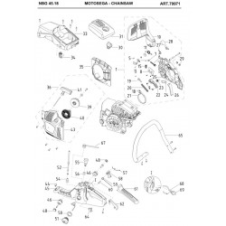 Ama Spare Parts for Chainsaw NBG 45.18
