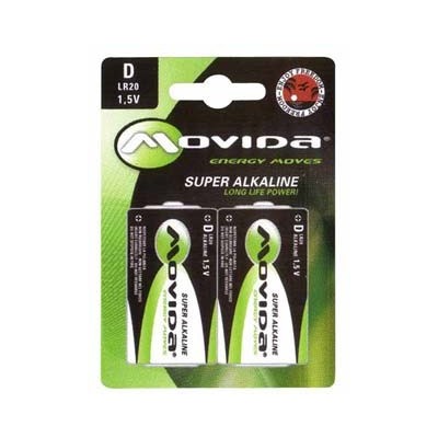 Batterie Torcia Alkaline Movida