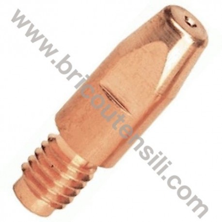 Contact Nozzle mm 0,8x28 for Wire Welding Telwin