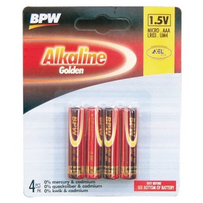 Batterie Mini Stilo Alkaline Axel FU-7501