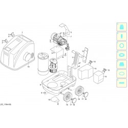 Annovi & Reverberi Parts for Hot Pressure Washer AR6970-N