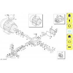Ricambi per Idropulitrice ad Acqua Calda Annovi & Reverberi AR6970-N