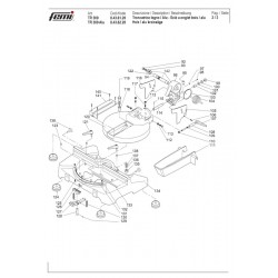 Ricambi Femi per Troncatrice TR300-TR300 Alu-8436120-8436220