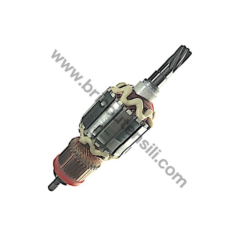 Makita Armature 619165-3 With Brush Holder & Brushes For BDF451 / BHP451 Drills - Made In Japan