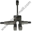 Cranck Shaft for Brushcutter Alpina TB 420