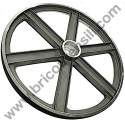 Upper Saw Wheel for Wood Band Saw Makita LB1200F