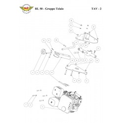 Meccanica Benassi Spare Parts for Motorhoe RL 50
