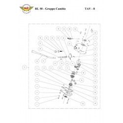 Meccanica Benassi Spare Parts for Motorhoe RL 50