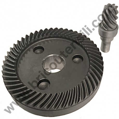 Crown Gear + Bevel Gear for Grinder Flex LK 604