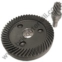 Crown Gear + Bevel Gear for Grinder Flex LK 604