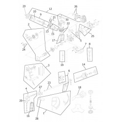 Valex Spare Parts for Catalized Petrol Brush Cutter Easy 43FG