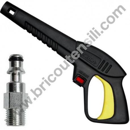 Pistola S’09C 6.001.0083 + Adattatore 1/4” per idropulitrici Lavor