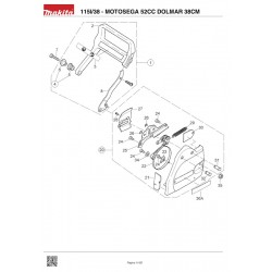 Ricambi Dolmar per Motosega a Scoppio 115I/38