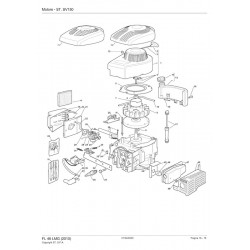 Alpina Spare Parts for Lawn Mower FL 46 LMG