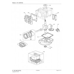 Alpina Spare Parts for Lawn Mower FL 46 LMG