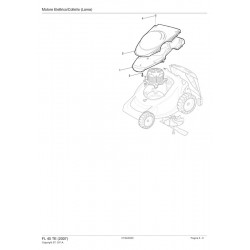 Alpina Spare Parts for Electric Lawn Mower FL 40 TE