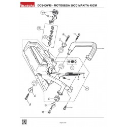 Ricambi Makita per Motosega DCS400/40