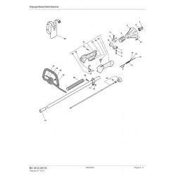 Ricambi Alpina per Decespugliatore BC 35 S