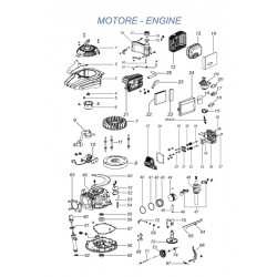 Ama Spare Parts for Push Lawnmower LSE42