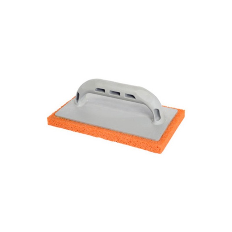 Frattazzo In Gomma Ausonia 24x10 Cm - Professionale Made In Italy - Colore Blu