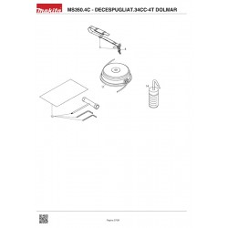 Ricambi Dolmar per Decespugliatore MS335.4C