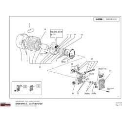 Lavor Original Parts for Pressure Cleaner EAGLE 24 - 8.030.0901