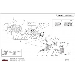 Ricambi Originali Lavor per Idropulitrice SUPERWASH 160 - 8.062.0909
