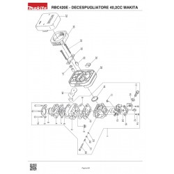 Ricambi Makita per Decespugliatore RBC420E