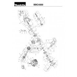 Makita Spare Parts for Brusch Cutter BBC4500