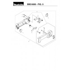 Ricambi Makita per Decespugliatore BBC4500