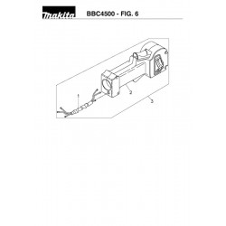 Ricambi Makita per Decespugliatore BBC4500